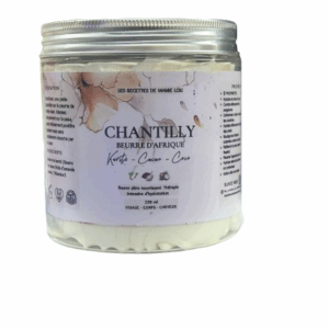 Chantilly au beurre d'Afrique